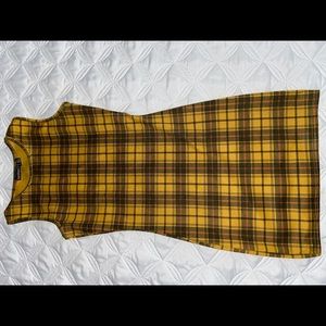 Boohoo plaid dress